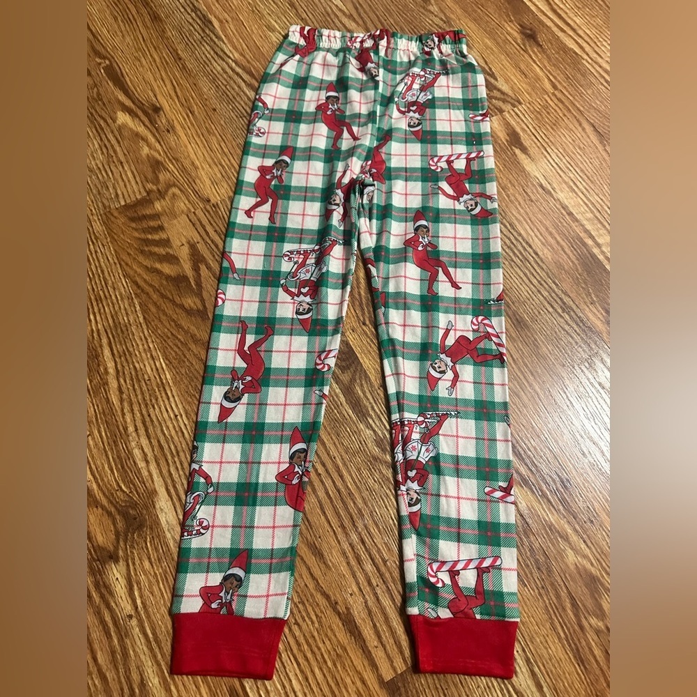 Christmas Elf Pajamas Size 10 - Picture 5 of 9